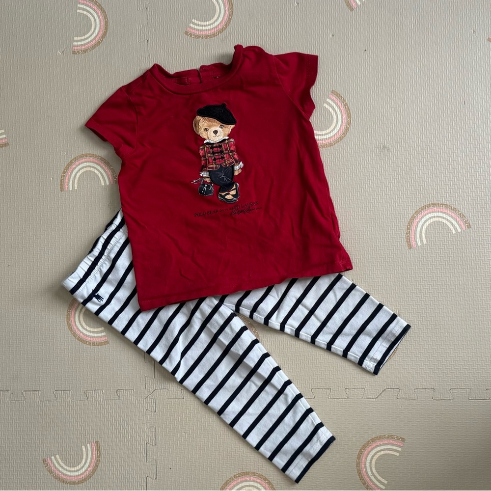 Ralph Lauren Bear 18mo Outfit